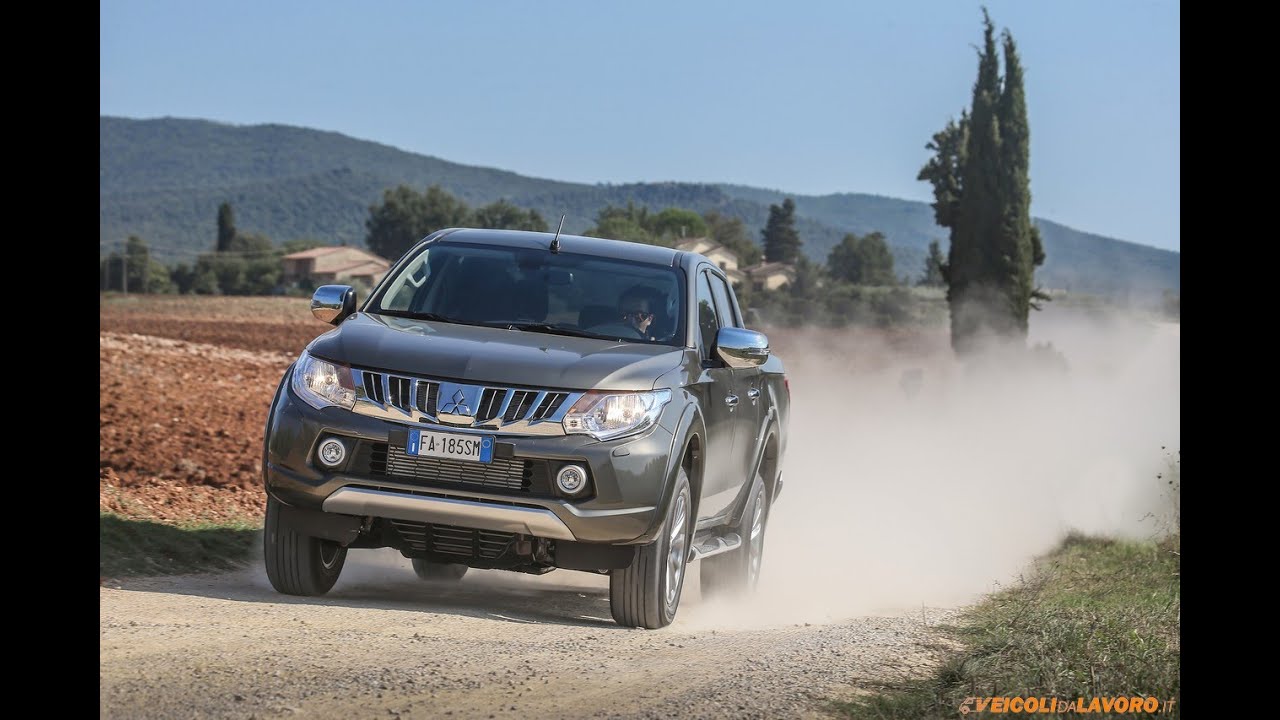 Mitsubishi l200 видео