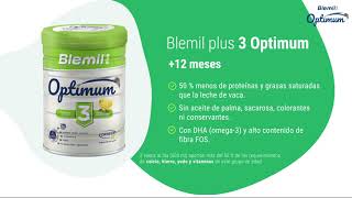 Blemil plus Optimum 3: tu bebé subirá tan alto como quiera