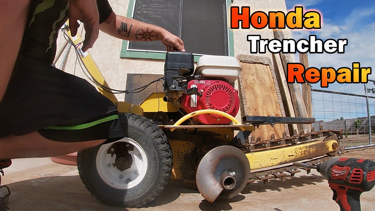 Honda Trencher Repair - How to Fix It