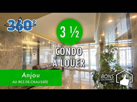 Appartement à louer / Visite virtuelle 360° Virtual Tour / Anjou 3 ½ (BonsLocataires.com)