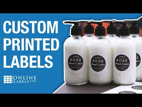 Custom Product Label Printing