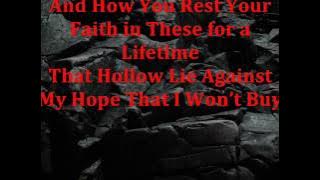 Demon Hunter - I Am a Stone (Lyrics on Screen)