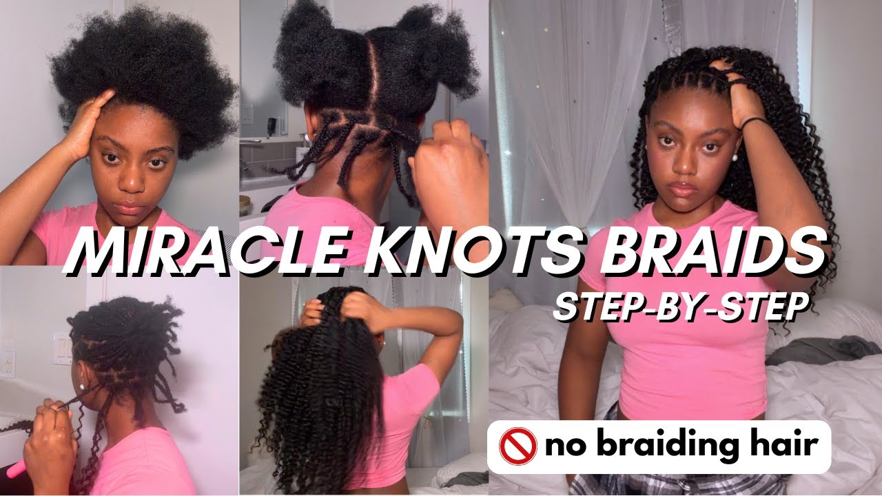 DIY Miracle Knots Braids | NO BRAIDING HAIR | Step-by-Step Boho Tutorial