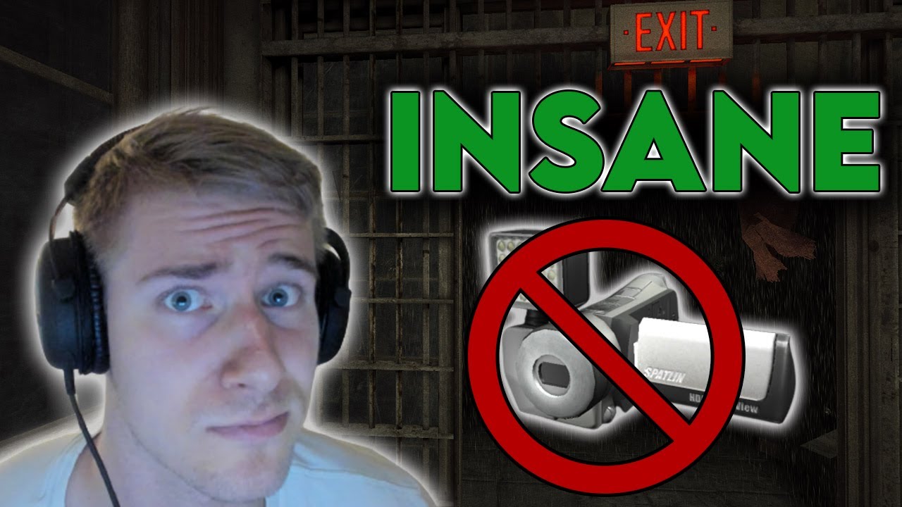 Outlast No CAMERA And INSANE DIFFICULTY!