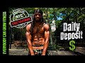 Daily Deposit$ | NYC Calisthenics 🗽🍎🟠🔵 🏙️ #workout #fitness #live #nyc