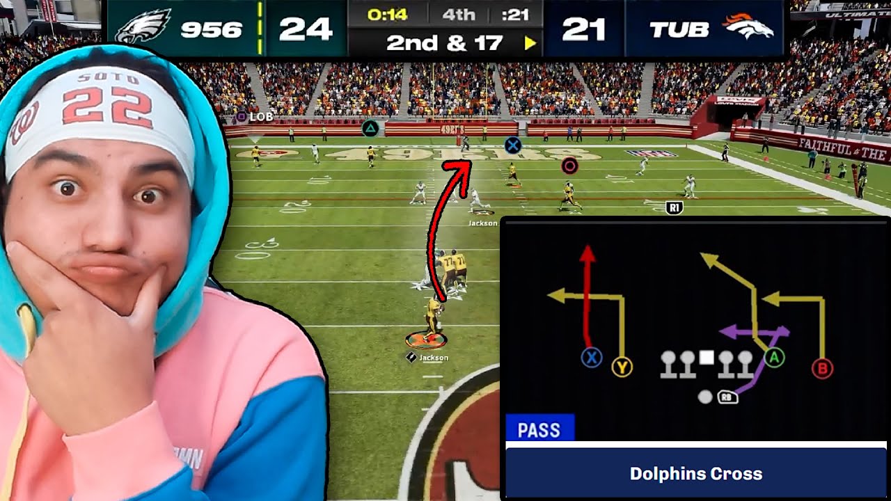 WE USE A NEW OFFENSIVE PLAYBOOK IN ALL MADDEN SEASONS....