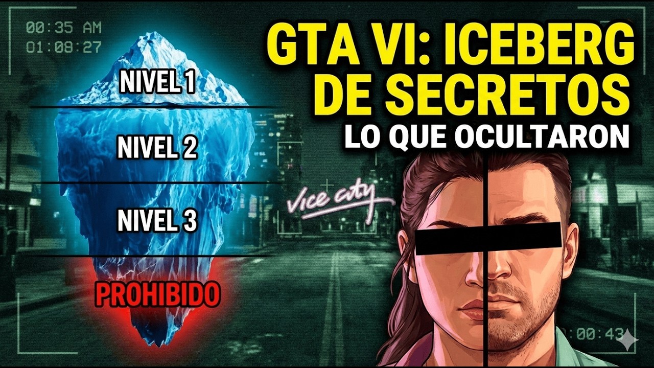 GTA VI: El Iceberg de las FILTRACIONES que Rockstar intentó BORRAR💥