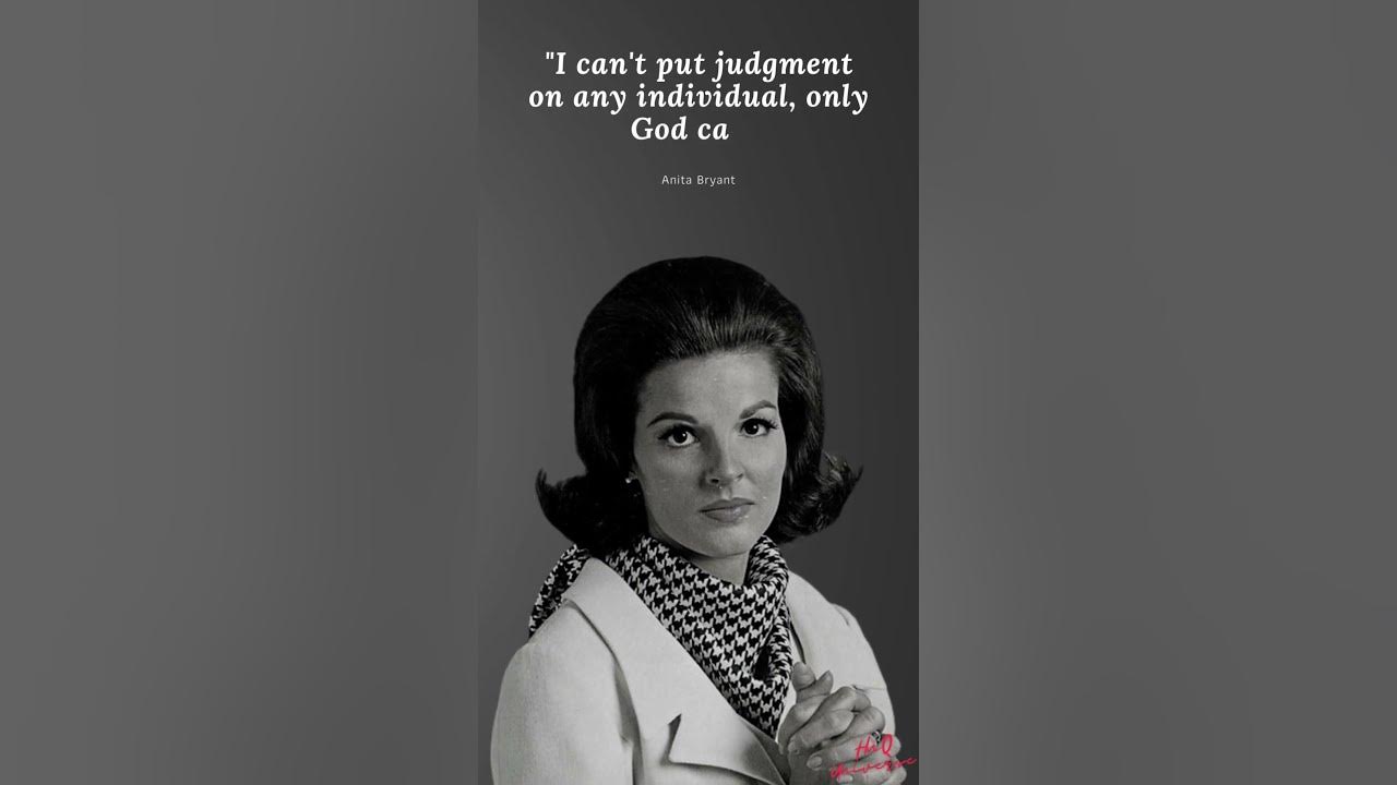 Anita Bryant's best #quotes | American - Singer | #Shorts