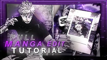 How To Make Manga Edit On Capcut | Full Capcut Manga Edit Tutorial