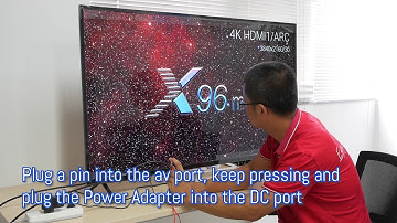 How to brush X96mini firmware for x96mini TV Box