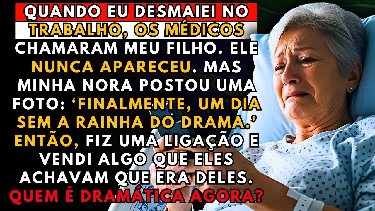 A HISTÓRIA REAL DESTA AVÓ👵Quando desmaiei, minha nora postou