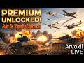 PREMIUM UNLOCKED! 💰 I’m RIPPING Through Enemies in War Thunder’s Air &amp; Tank Chaos!🔥 | Arvoxil LIVE