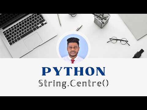 13. Center() | Python | String.centre() in Tamil | Build in Function In Function