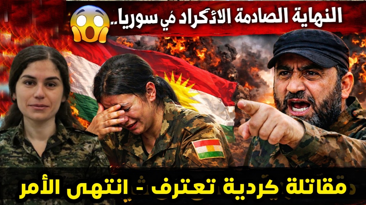 إعلان مفاجئ يقلب الموازين - مقا تلة كردية تعترف - انتهت اللعبة ما فعله أحمد الشرع أنهى طموح الأكراد