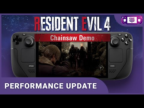 Resident Evil 4 Demo - Steam Deck Performance Update -  Steam OS