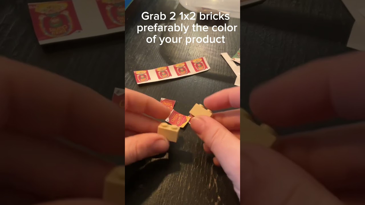 How to make Lego cereal boxes 