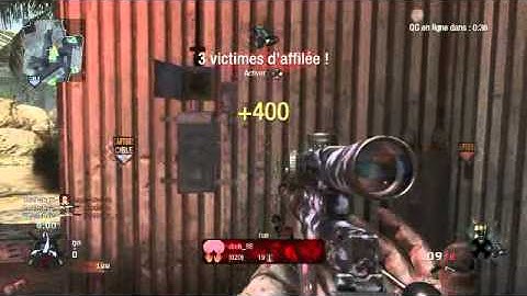 Call Of Duty Black Ops Triple Kill L96A1 Sniper