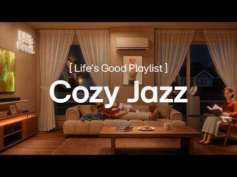 [Lista de reproducción] Jazz relajante para desconectar y disfrutar la noche | Libera tu mente | LG