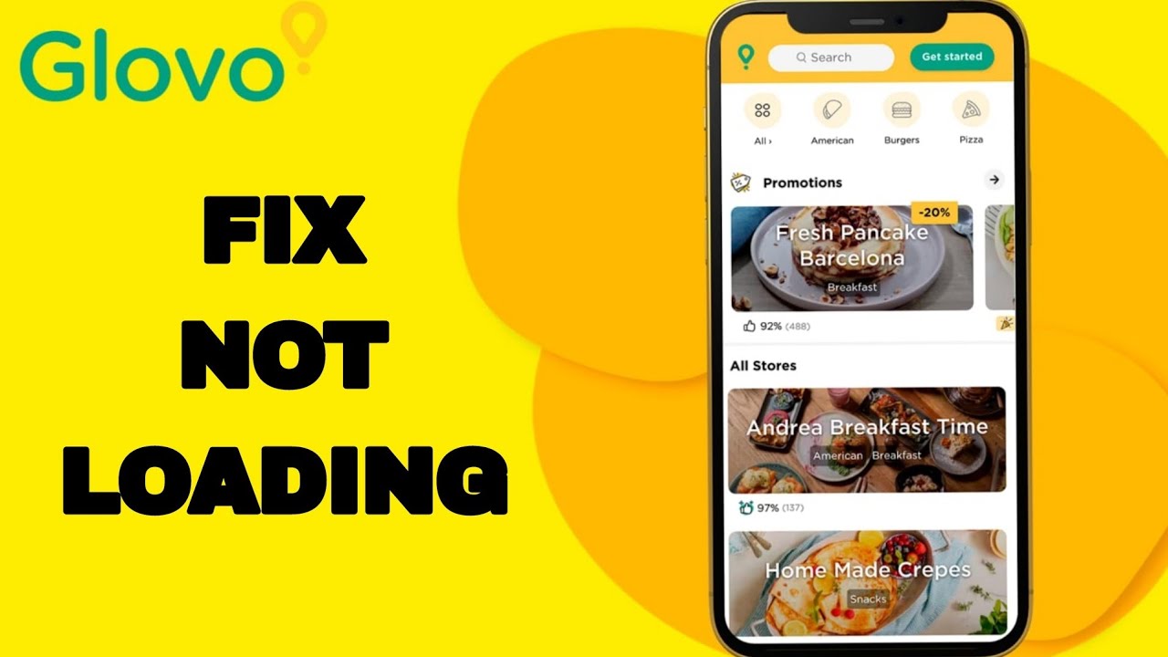 How To Fix And Solve Not Loading On Glovo App | Final Solution