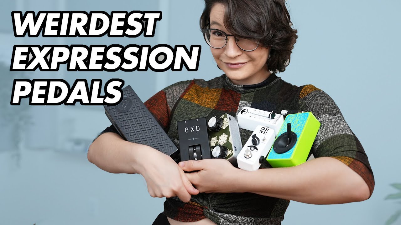 The coolest and weirdest expression pedals
