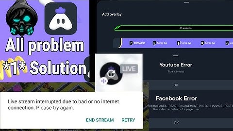 Turnip live streaming problem || How to fix turnip live streaming problems