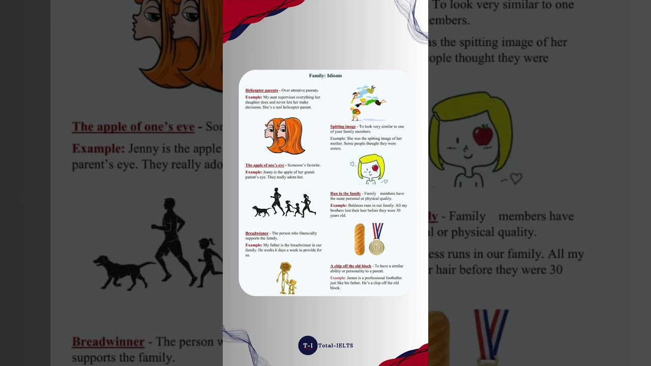 The Family Idioms You Need For IELTS