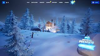 Fortnite WINTERFEST 2021 Christmas Jazz Background Lounge Music 1 Hour