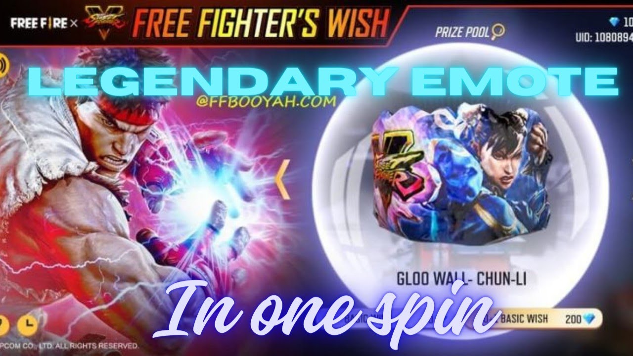 New event Free fighter's wish 