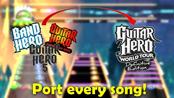 How to Perfectly Port Songs to World Tour Definitive Edition