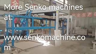 Block stacking machine (cuber)#machine Concrete Cement Block Machine With Servo Vibration System