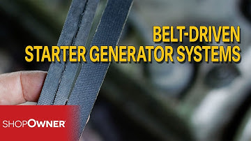 Belt-Driven Starter Generator Systems