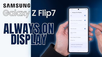 How to Enable Always On Display on Samsung Galaxy Z Flip 7