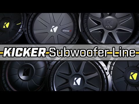 Entire Kicker Subwoofer Line!!!