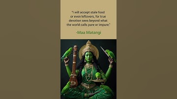 Maa matangi even accepts Stale food|| Jay mata di|#shorts #matangimaa #hindudeity