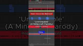 'UNMINEABLE' A MINECRAFT PARODY‼️⛏️