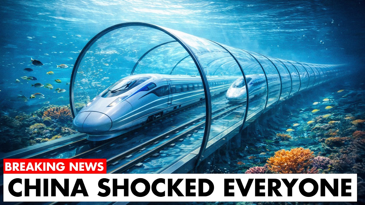 China Just Revealed A New Undersea Tunnel That Leaves The U.S.  Speechless