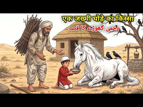 Ek Jakhmi Ghode Ka Qissa | एक जख्मी घोड़े का किस्सा  Hindi Urdu Islamic Moral Story #emotionalstor 