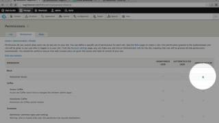 58. How roles and permissions work and what the anonymous, authenticated and administrator roles are