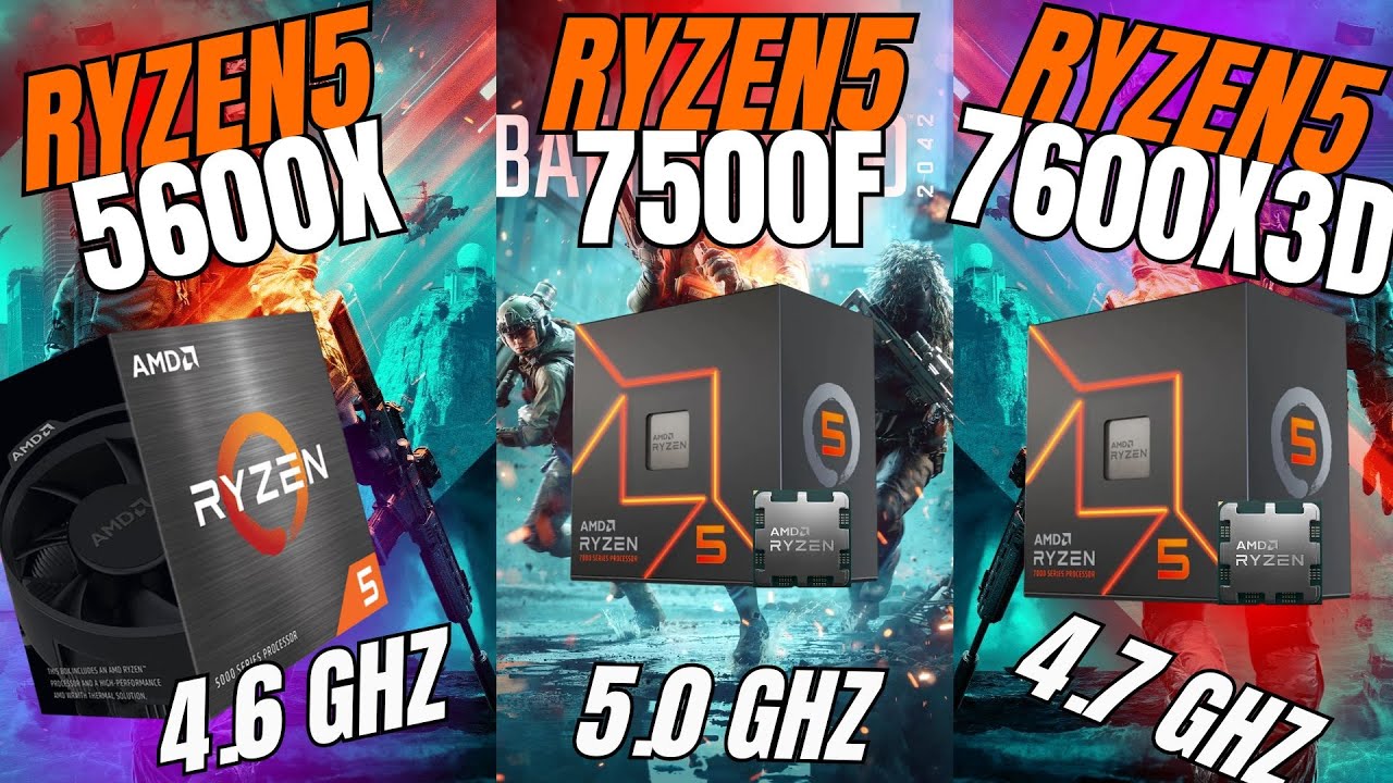 Ryzen 5 5600x Vs Ryzen 5 7500F Vs Ryzen 5 7600x3D YouTube ryzen-5-5600x-vs-ryzen-5-7500f-vs-ryzen-5-7600x3d-youtube