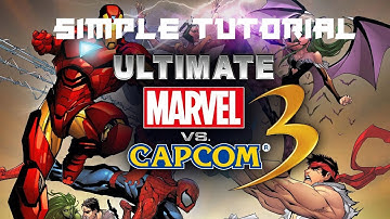 Ultimate Marvel Vs Capcom 3 simple mode tutorial