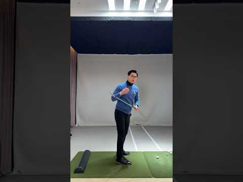 어드레스에서 올바른 체중에 위치가 좋은 백스윙을 만들어 줍니다👍A proper address  position sets the <strong>correct</strong> weight distribution.