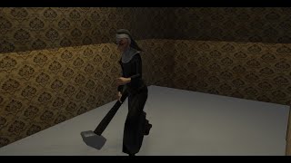 EVIL NUN IN ROBLOX I OLD SCHOOL MAP I ROBLOX EVIL NUN