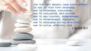Eight Steps to Spiritual Maturity - 2 Peter 1:5-7