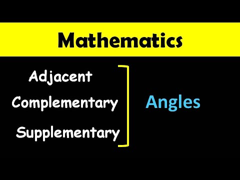 Complementary And Supplementary Angles | Angles And Intersecting Lines | Geometry | Pardhai Ghar