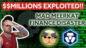 MMFinance Exploit! $$MILLIONS STOLEN!! Mad Meerkat Finance - MMF CRONOS NEWS