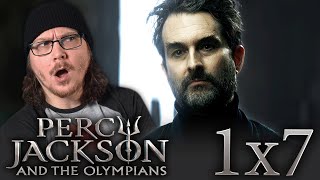 PERCY JACKSON AND THE OLYMPIANS 1x7 REACTION | We Find Out the Truth, Sort Of