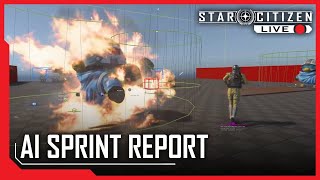 Star Citizen Live Gamedev: AI Sprint Report