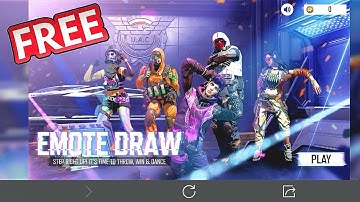 codm emote draw event 2023 | codm season 3 new event | cod mobile emote draw event | free emote