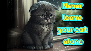 'Never Leave Your Cat Alone: The Importance of Feline Companionship and Care' by catdog 469 views 10 months ago 4 minutes, 14 seconds