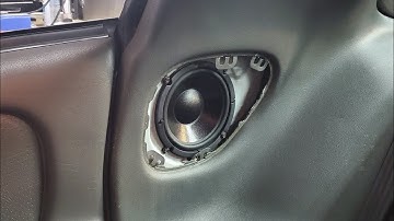 Middle speakers sail panel on 1993-2002 Firebird Trans Am and Camaro 6.5" Woofer and wiring
